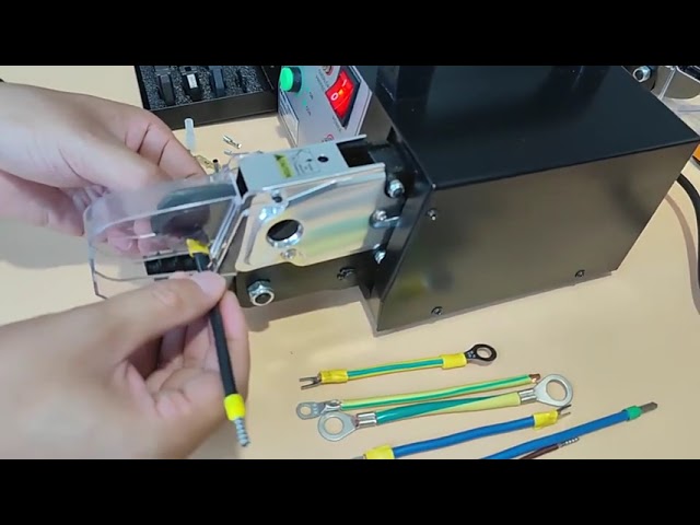 Hot Sale Electrical Cable Lug Cold Pressed Terminal Crimping Machine | Wire Crimper