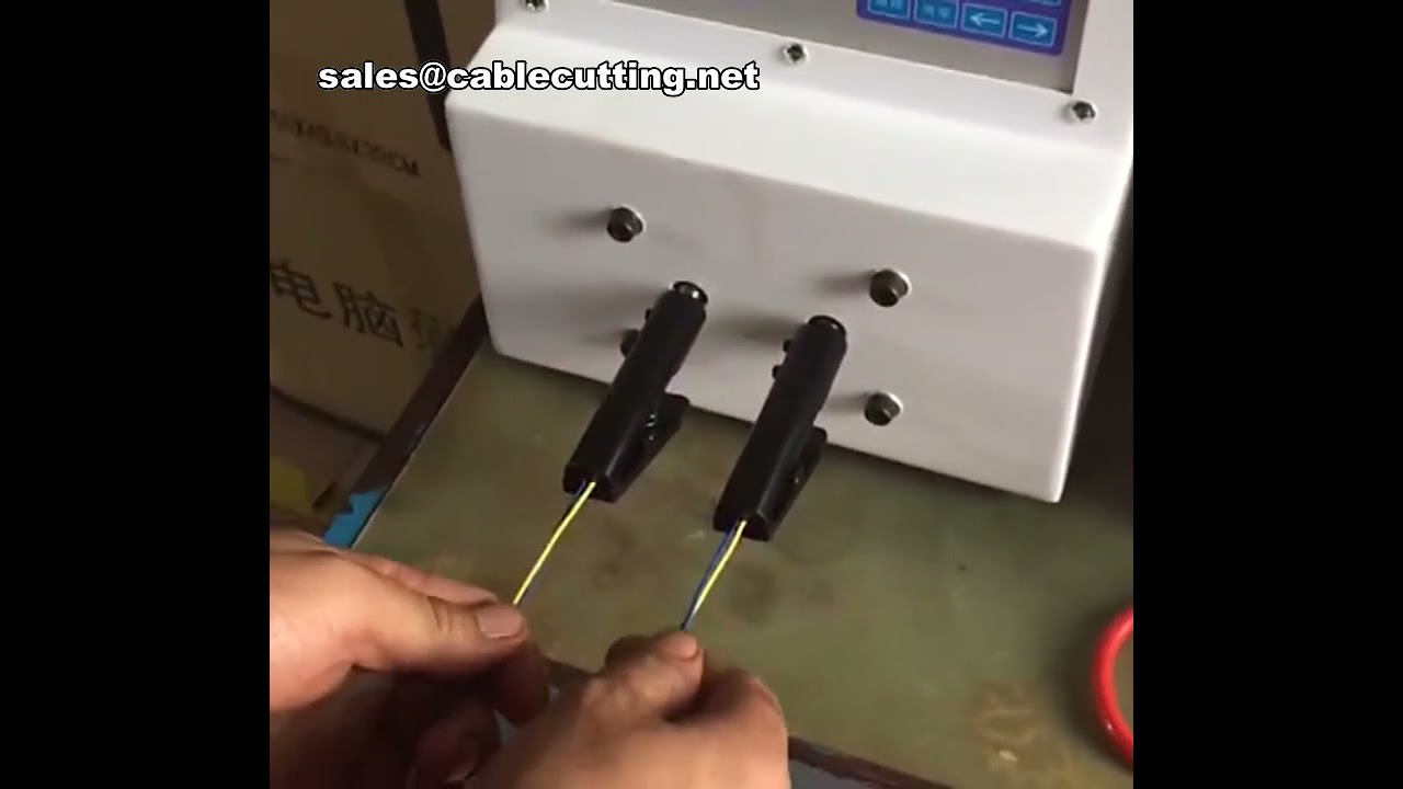 Multi-Axis Cable Stranding and Wire Twisting Machine with LCD Display