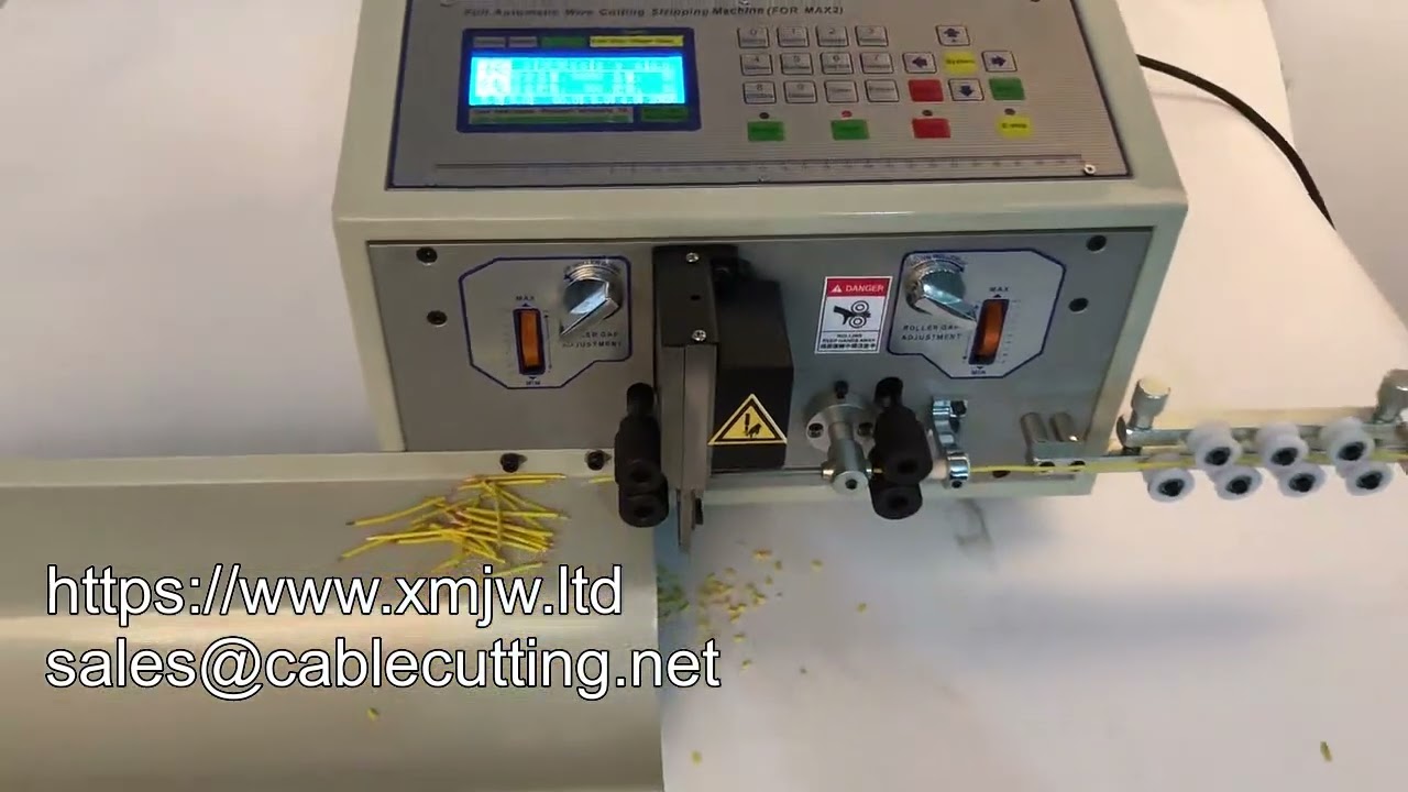 WPM 02 Desktop Automatic Computer Copper Small Cable Stripping Cutting Machine