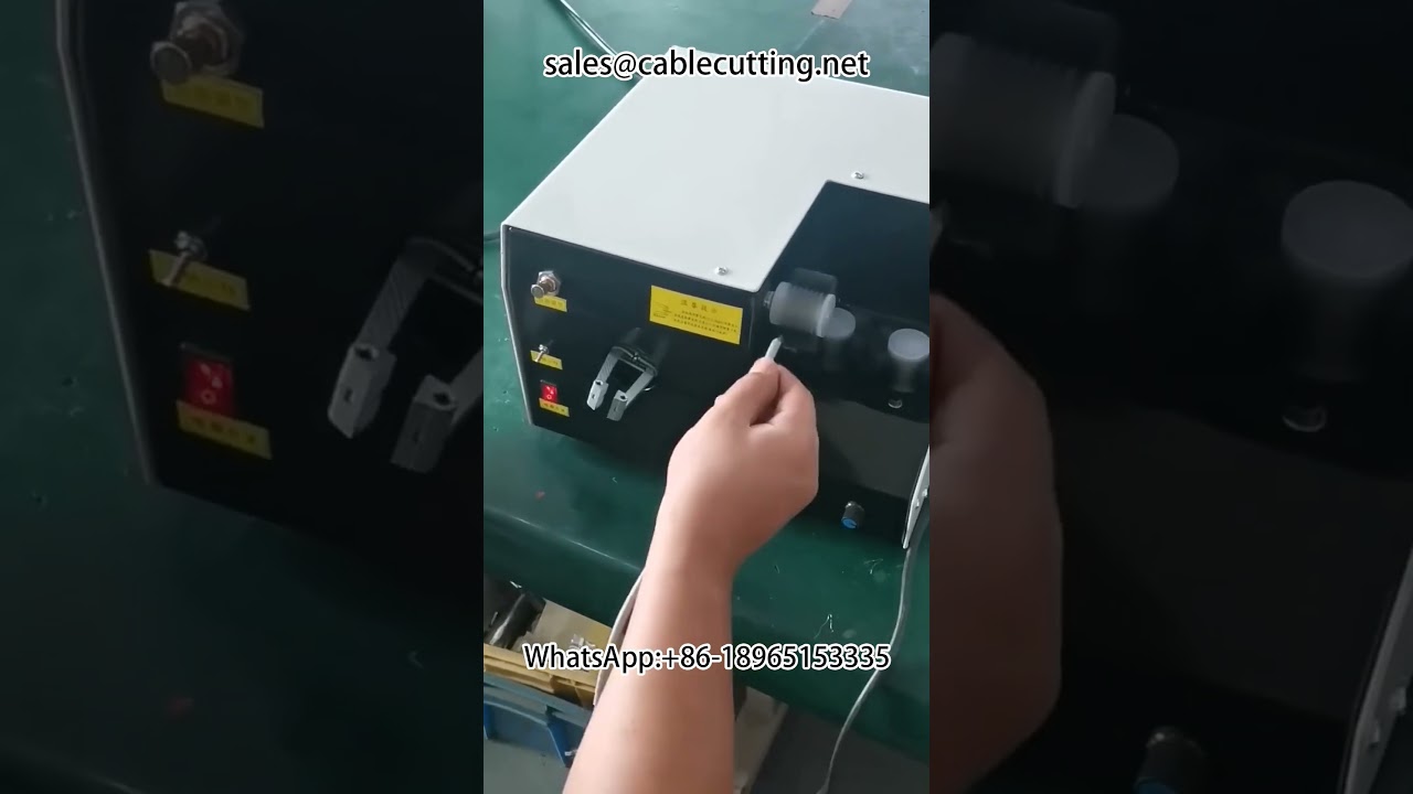 Wire Harness Stripping Equipment for Twisted and Shielded Network Cables