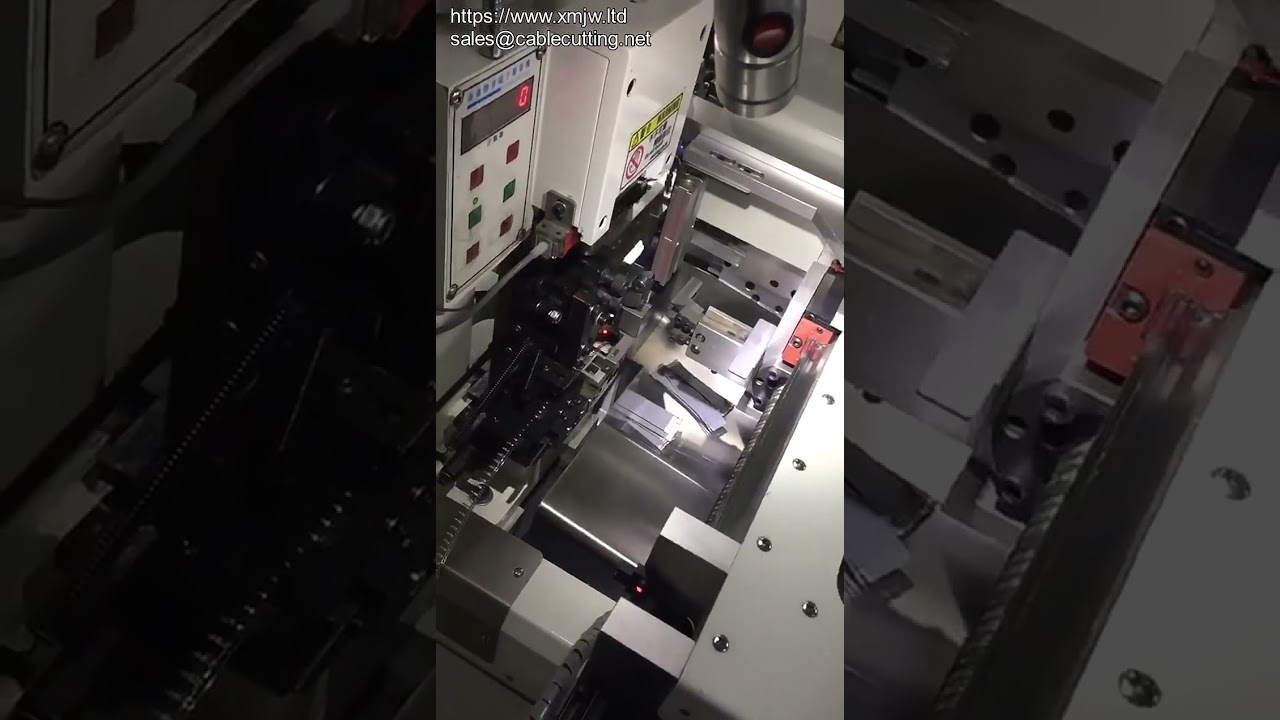 Flat Cable Terminal Machine | Flat Wire Cutting Stripping Equipment | Ribbon Wire Terminal Crimping Machine