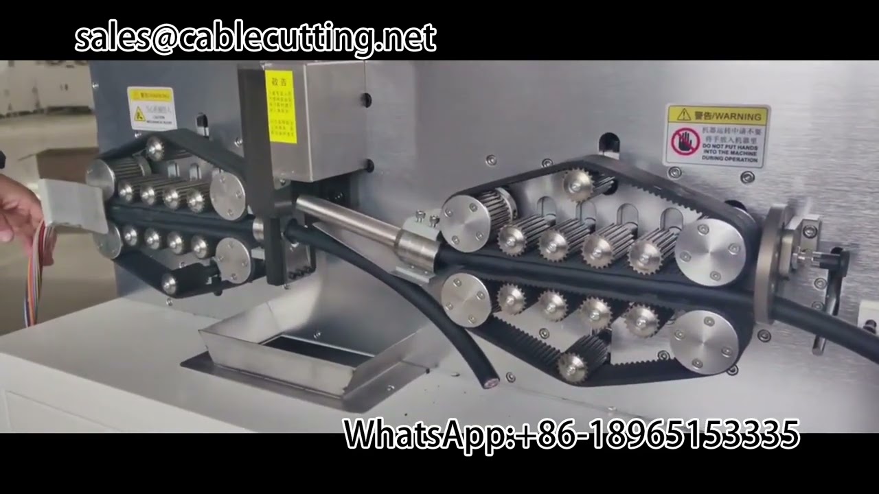 Large square cable wire stripping machine #new energy stripping machine #new energy crimping machine