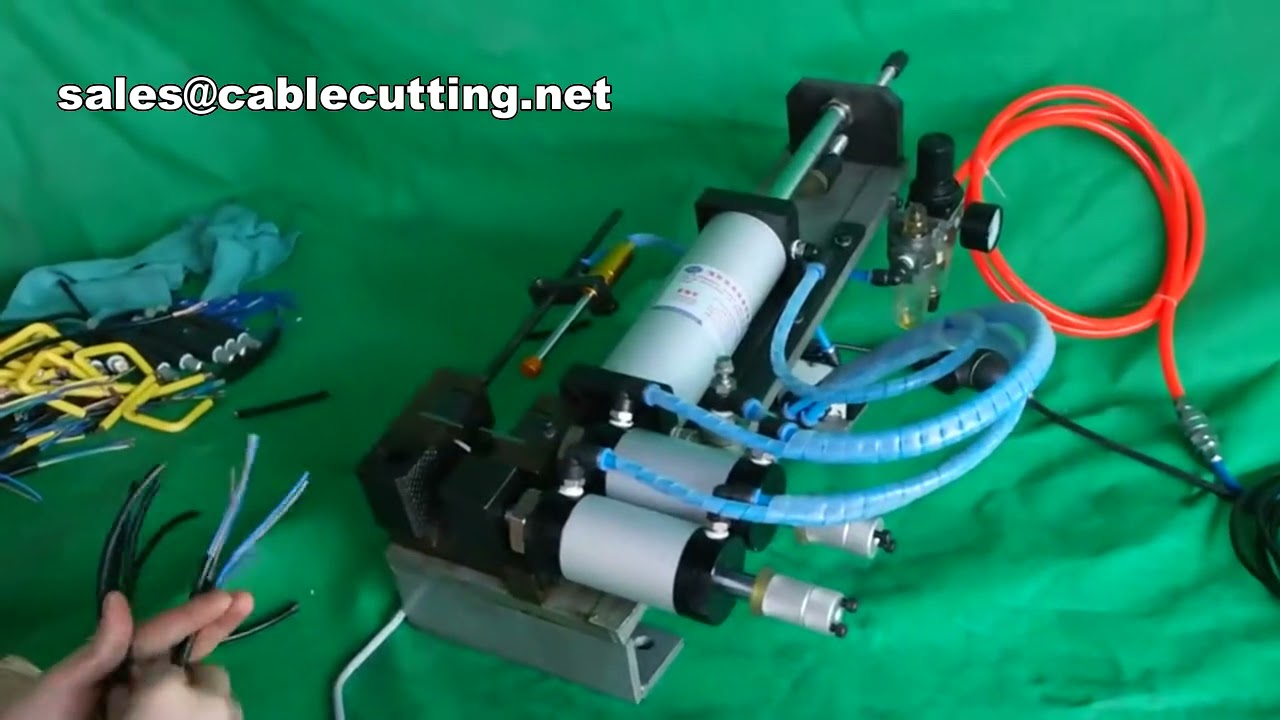 JG-310 Pneumatic Copper Wire Stripping Machine | Electric & Gas Cable Stripper