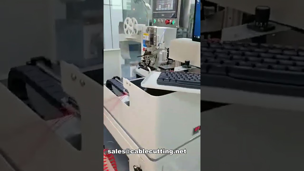 Automatic Multiple Wires Penetrate Plastic Plugs Shell Machine WPM-DPW-12