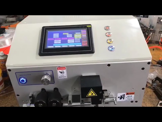 New SWT-508-ZW-25 Double Head Wire Peeling Stripping Automatic Bending Machine with 7-Inch Touch Screen