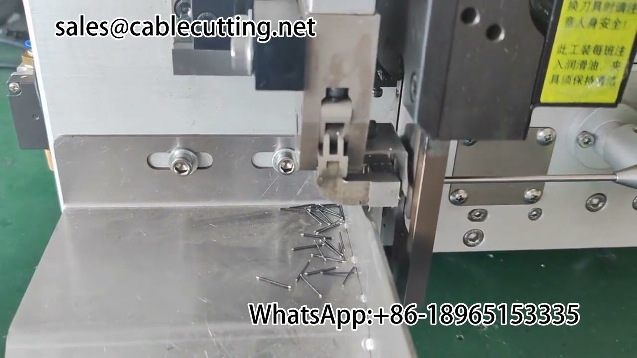 High-Speed Short Wire Stripping Machine for Automation