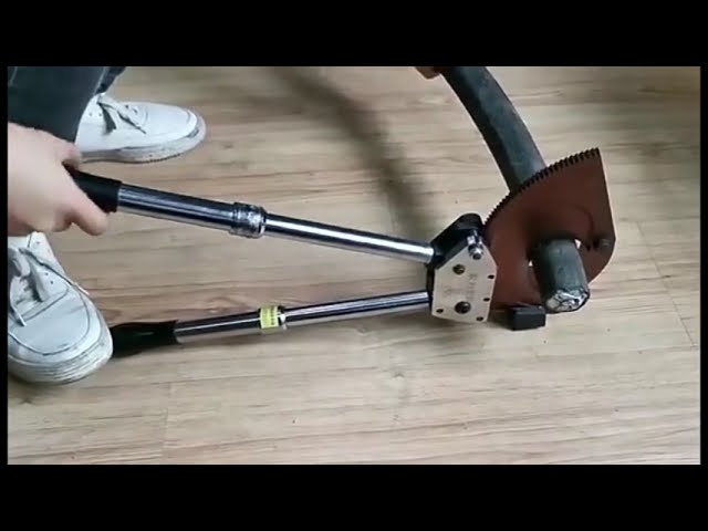Industrial Grade Thick Cable Cutter - Portable Quick Ratchet Wire Cut Tool