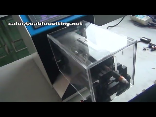 Automatic Coaxial Cable Stripping Machine | High-Speed Coaxial Cable Stripper