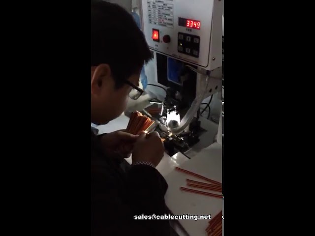 Ribbon Cable Terminal Crimping Machine for Factory Automation