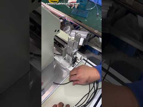 Wire Fold Over Labeling Machine | Flag Label Applicator for Factory Automation