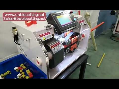 5 45mm hard plastic PE Hard Tube cutting machine,  Shrink pipe hose rubber cutter