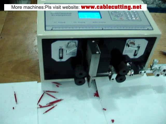Wire stripping and cutting machine WPM-09JE for BV Wire