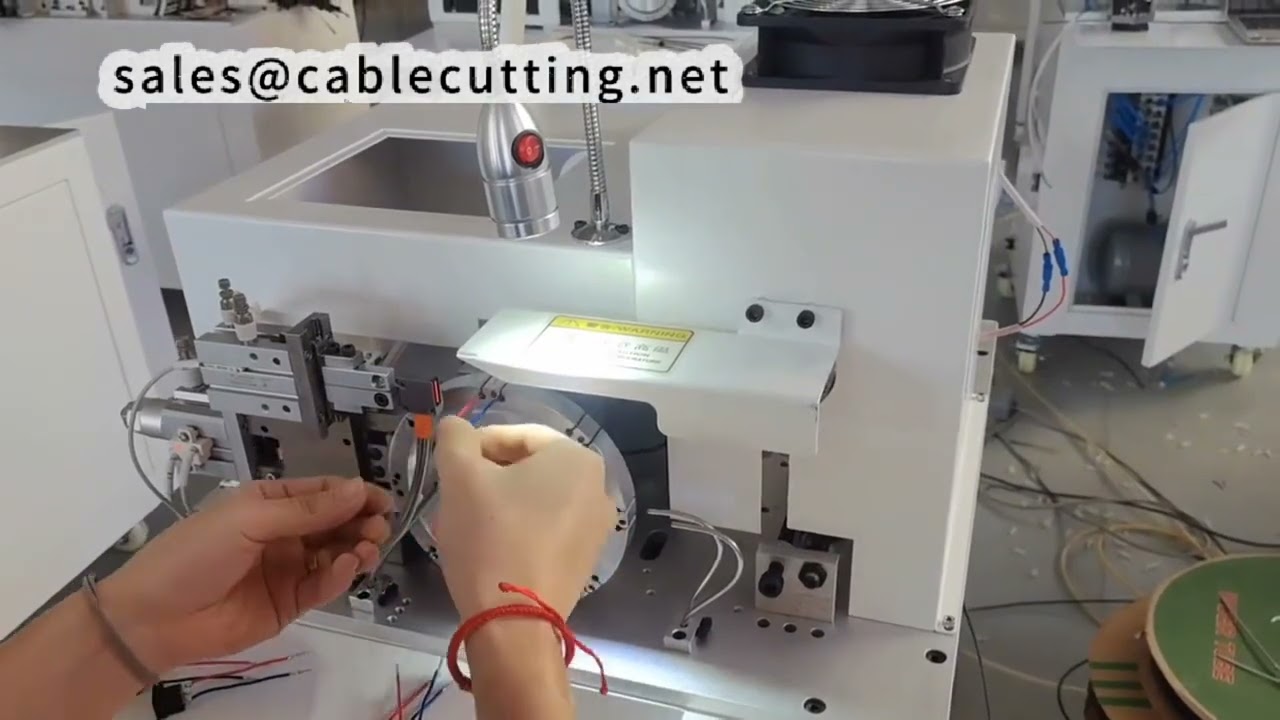 Automatic Heat Shrink Tube Inserting and Heating Machine for Quality & Consistency