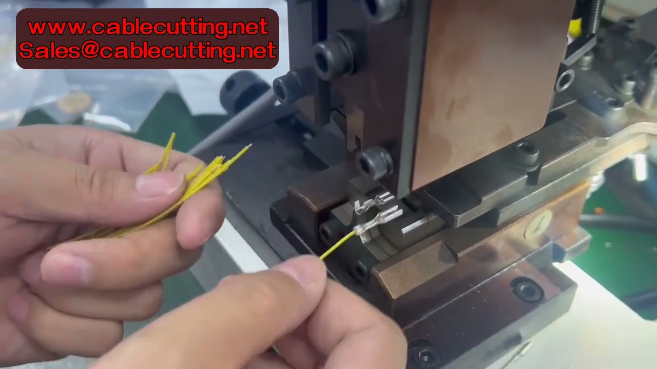 OTP Terminal Crimping Blades and Crimp Tool for Dupont 2.54mm Connectors