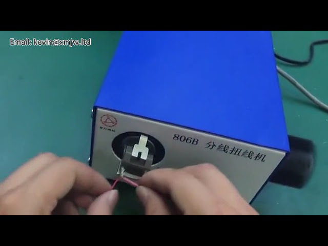 High-Speed Shielded and Braided Wire Splitter with Twisting Strands for Wire Harness Processing