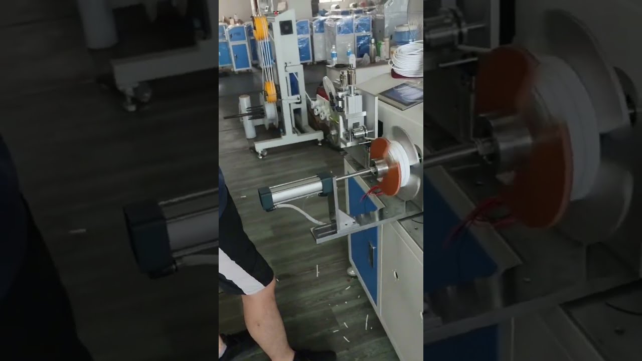 Automatic Wire Meter Counting, Sorting, Cutting, Winding & Tying All-in-One Machine