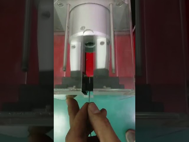 Semi auto coax cable stripping machine