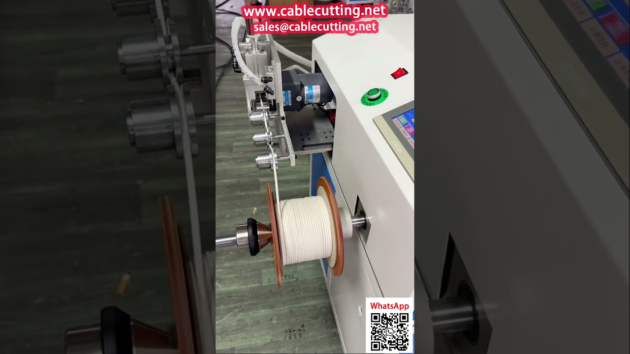 Industrial Coil Counting, Winding, and Cutting Machine for Cardboard Spools