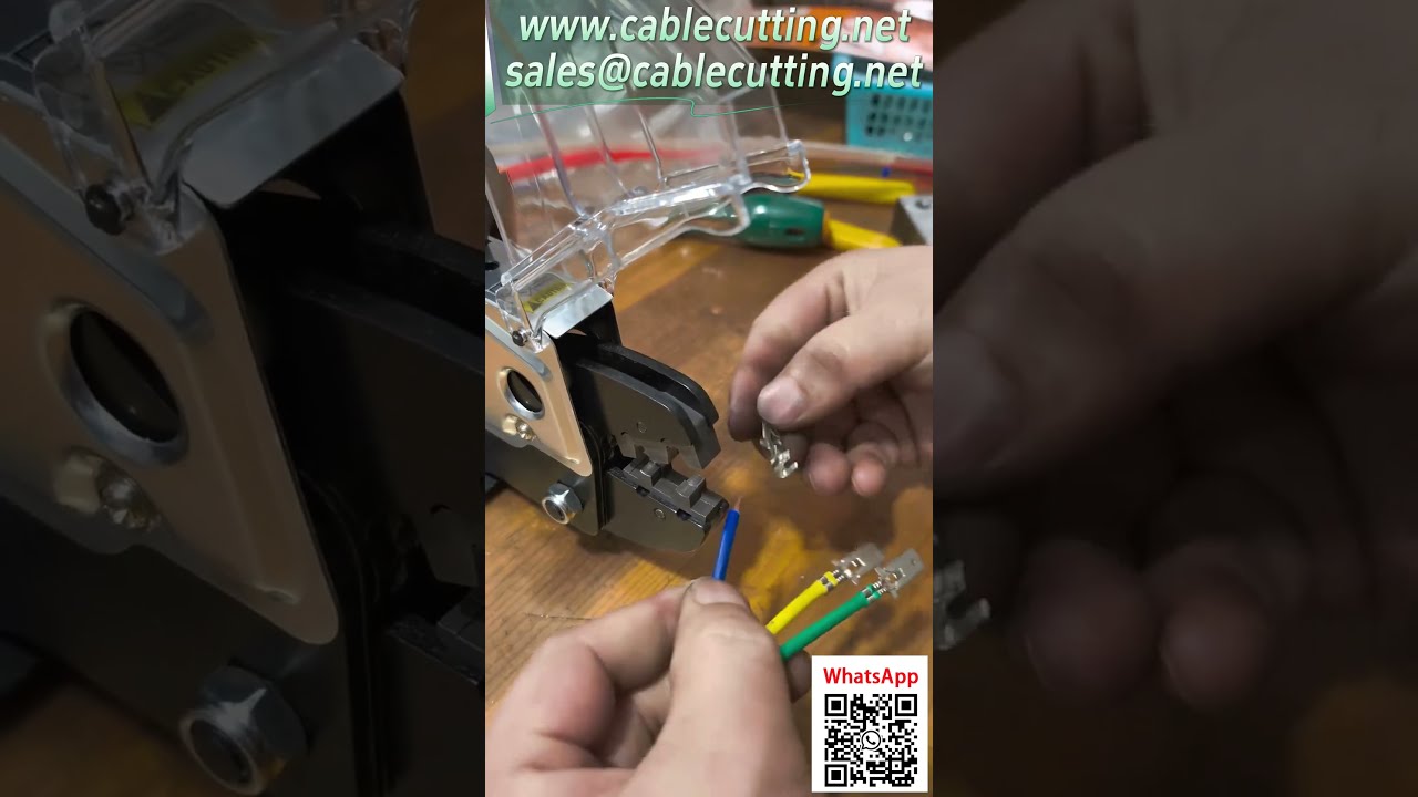 專業端子壓接機  各種端子壓接解決方案 #線束加工 #端子機