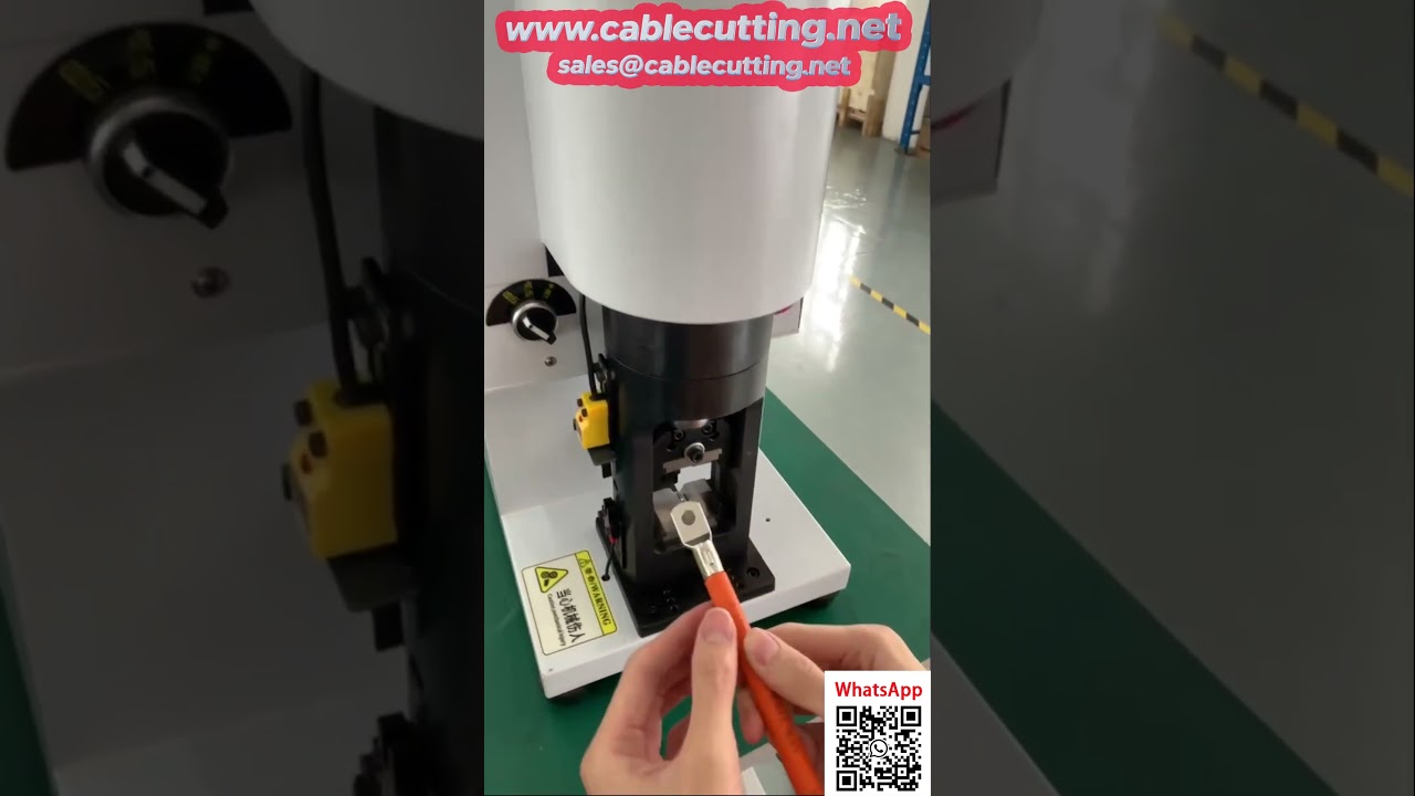 Semi-Automatic Hydraulic Terminal Crimping Machine for 1-200 mm2 Wires