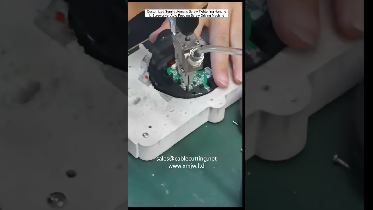 Customized Semi-Automatic Handheld Screwdriver with Auto-Feeding for Screw Driving