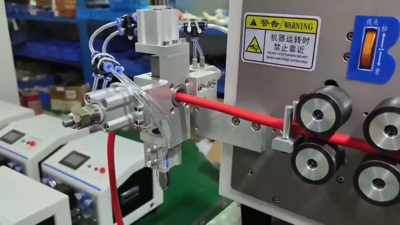 Fully Automatic Middle Stripping Machine for Wire Ends and Center