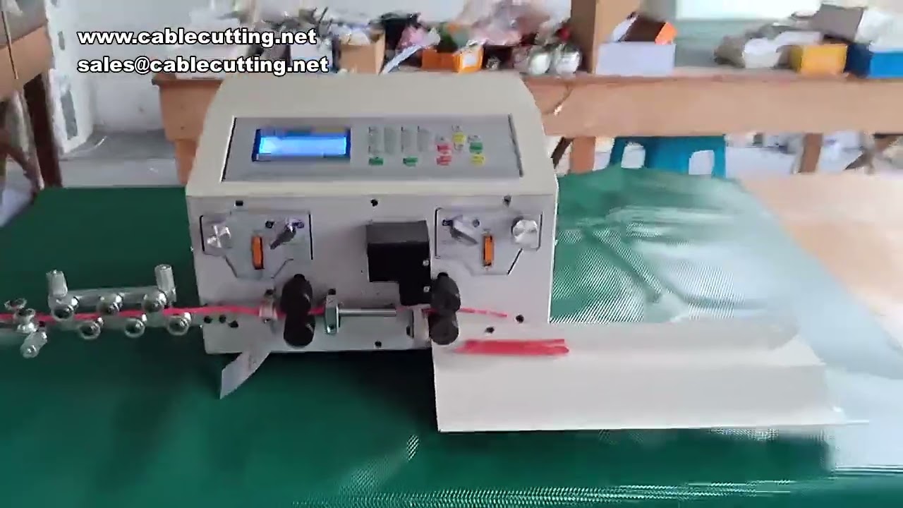 0 3 25mm2 800W Double Peeling Stripping Cutting Machine 0 100mm Computer Automatic Wire Strip Stripp