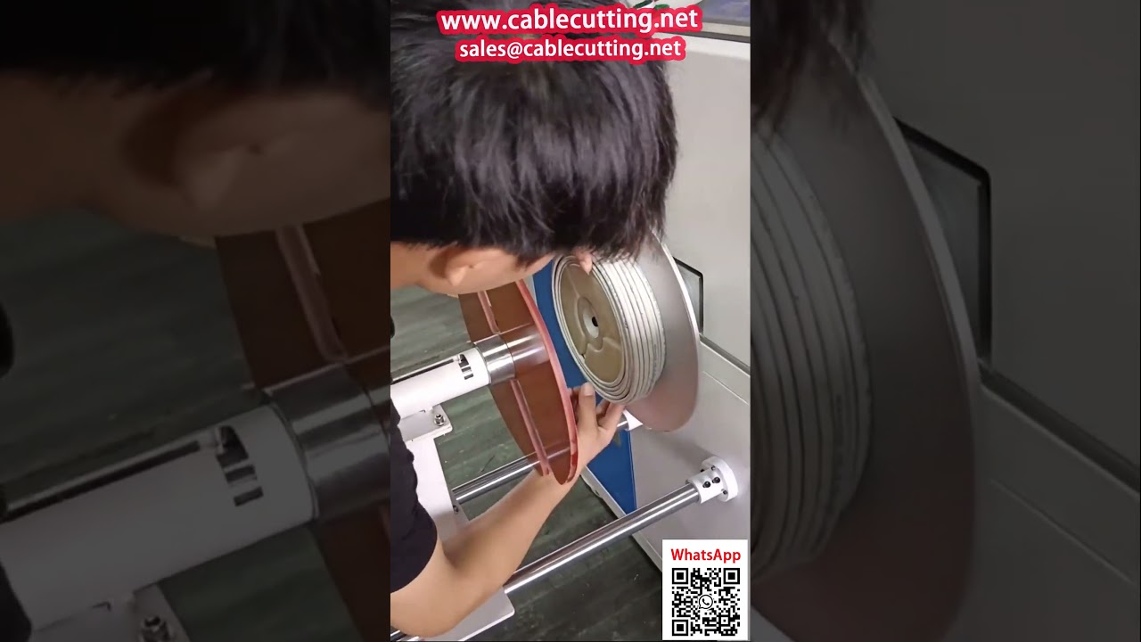 All-in-One Machine for Counting, Aligning, Coiling, Cutting, and Tying Network Cables