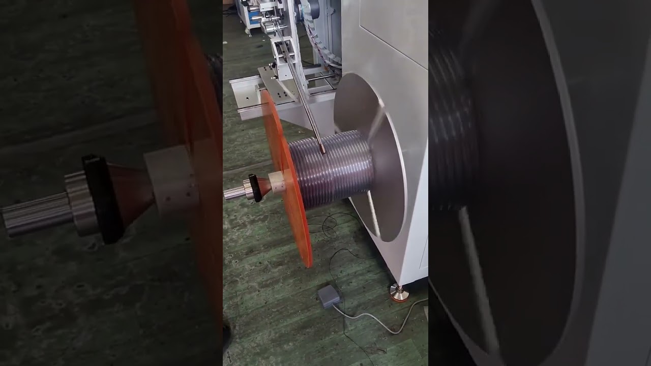 Precise Metering & Cutting Pipe Coiler with Adjustable Speed for Neat Tube Coiling