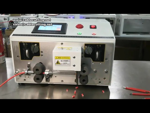 220V/110V 0-1-50mm² Automatic Adjustable Wire Stripping Peeling Cutting Machine