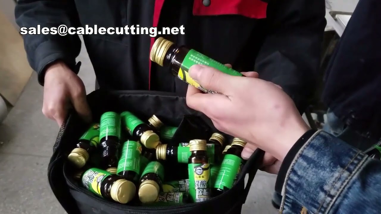 Double-Sided Adhesive Bottle Labeling Machine for Automated Packaging