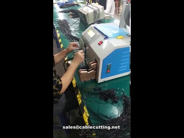 Automatic Earphone Wire Winding and Cable Tying Machine