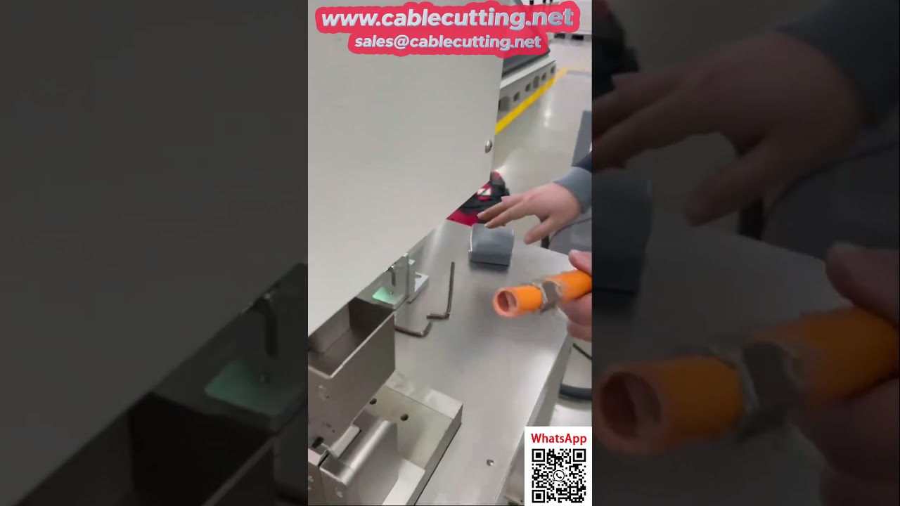 Máquina de terminales con servomotor