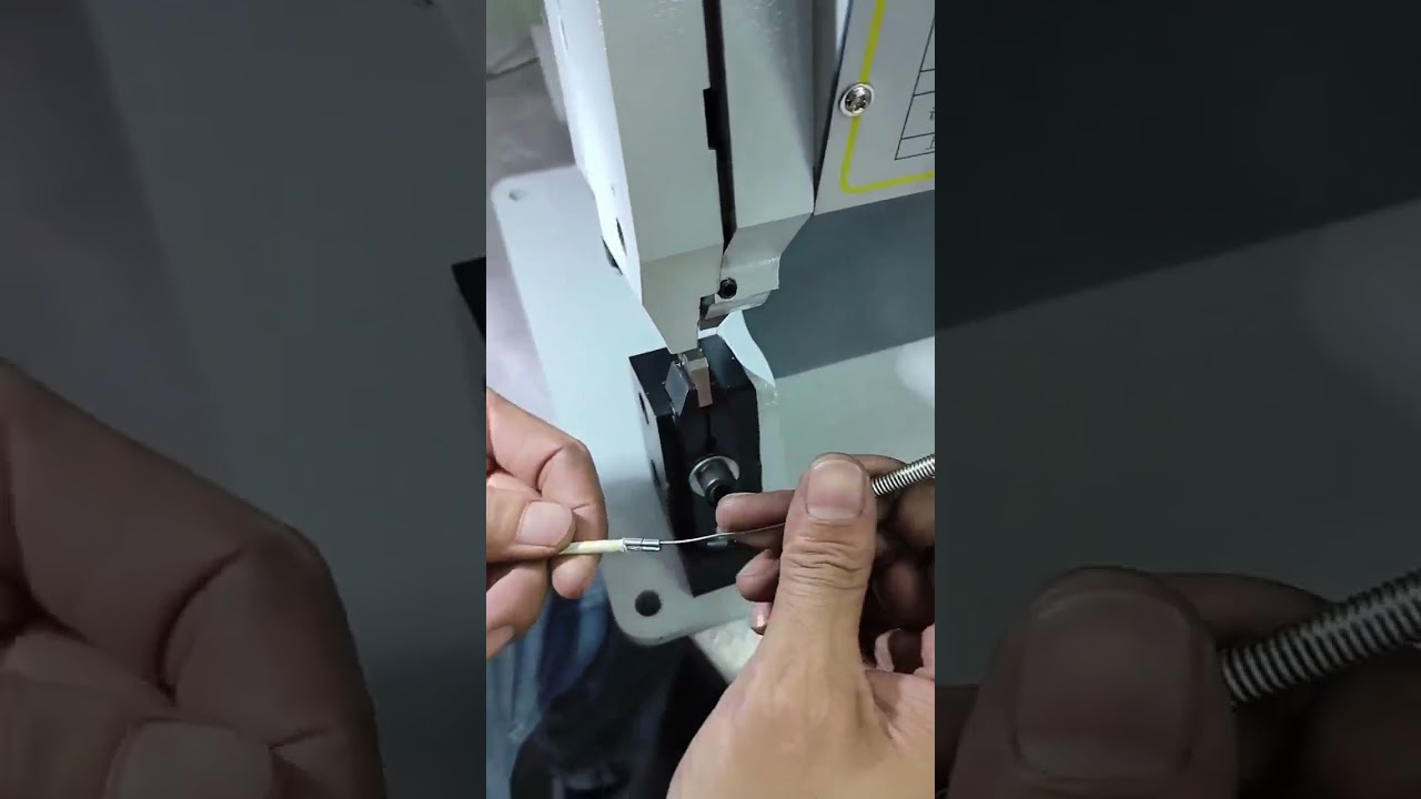 3T Copper Belt Machine Crimping 5mm Steel Belt Real Shot Video Equipment #factory #machine #tools