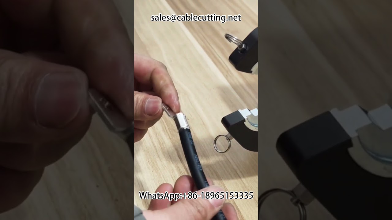 Electric Terminal Crimping Machine for Hexagonal Copper Nose Lugs