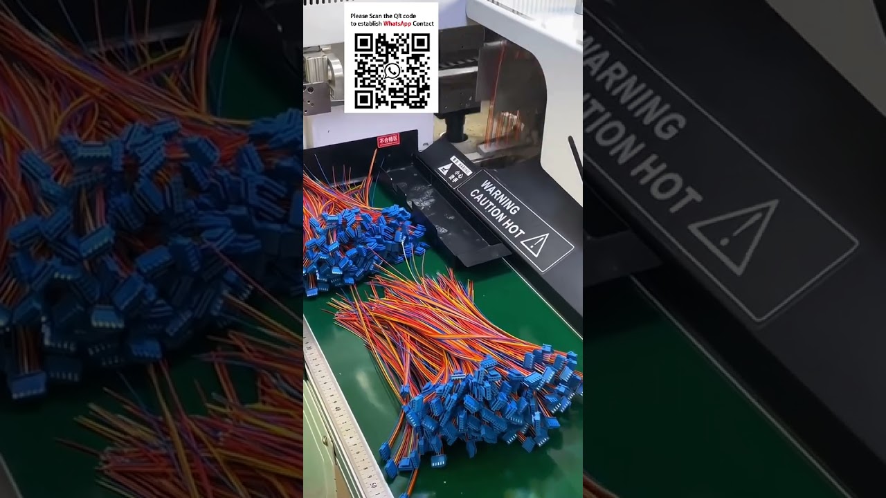 Automatic Wire Housing Insertion & Tinning Machine for EV Harness Processing