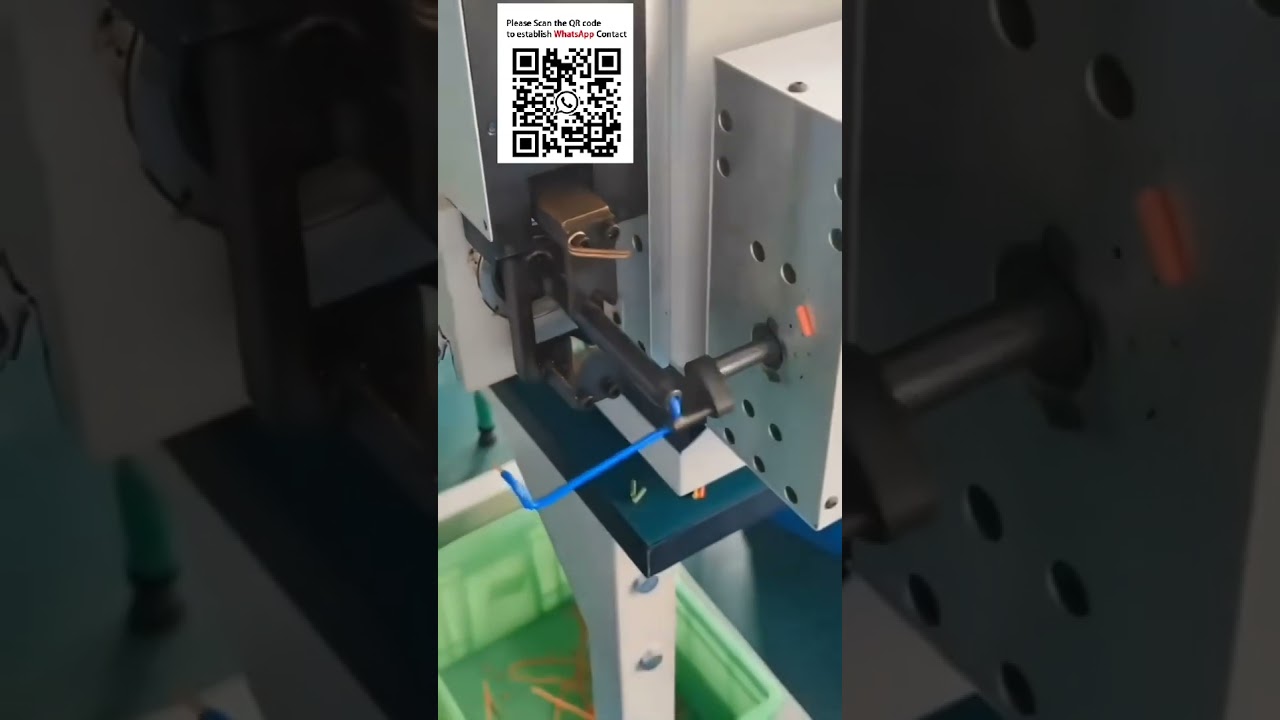 Automatic Wire Cutting, Stripping & 3D Bending Machine