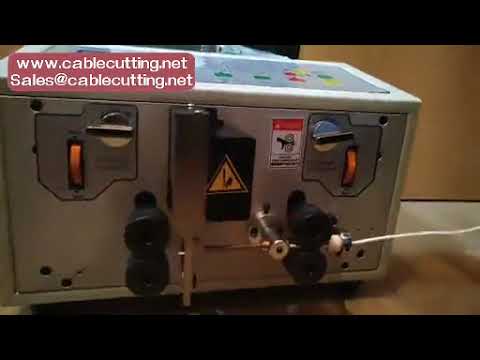 SWT-508E Wire Stripper Machine | 0.1mm to 8mm² Peeling, Stripping, Cutting