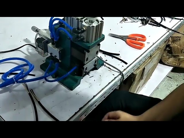 Cable Stripping Twisting Machine   Manual Pneumatic Peeling & Twisting Tool
