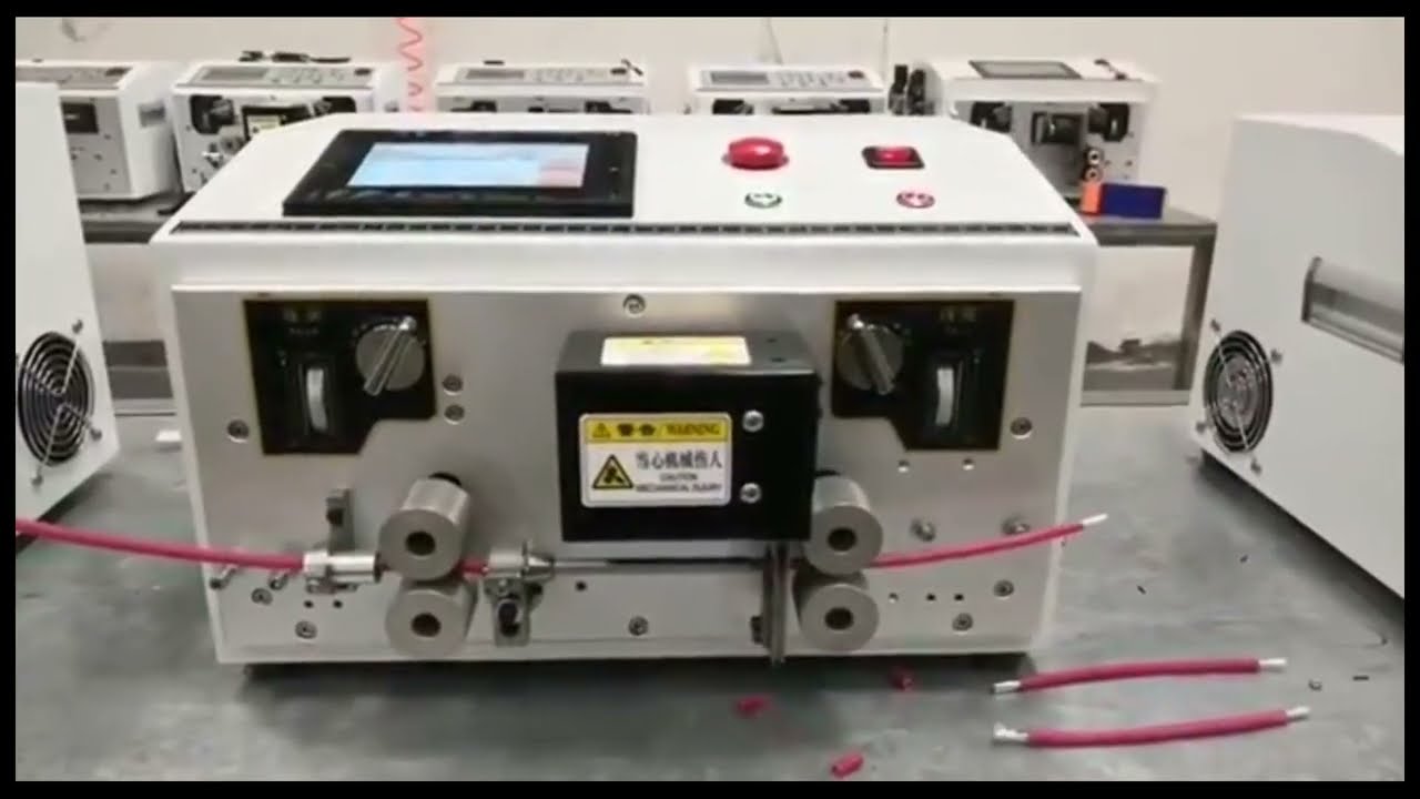Touch Screen Chinese And English Automatic Wire Stripping And Cutting Machine