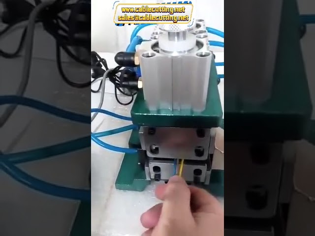 3F Pneumatic Wire Stripping Machine - Multi-core Sheathed Cable Peeling & Twisting Machine