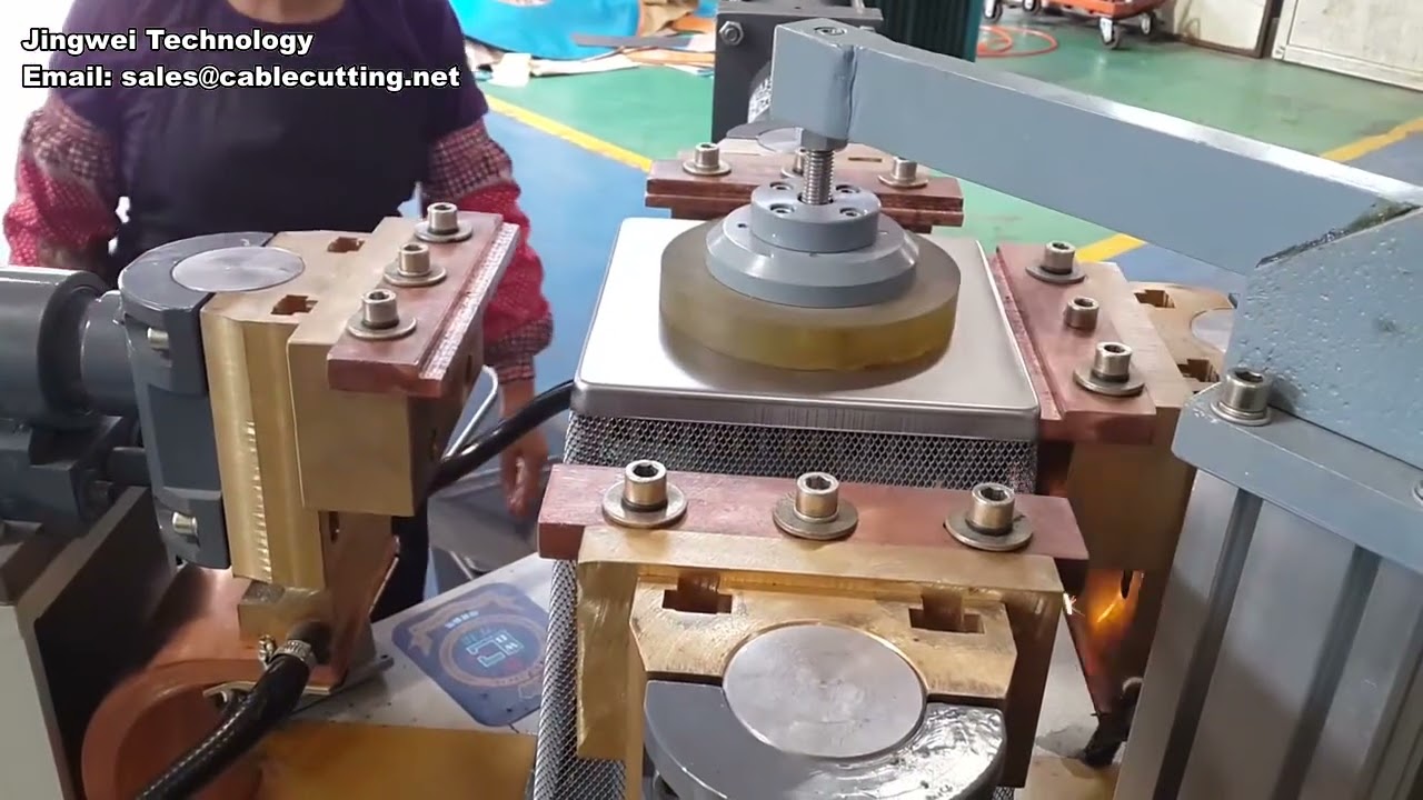 New Steel Wire Rope Automatic Sizing and Cutting Machine