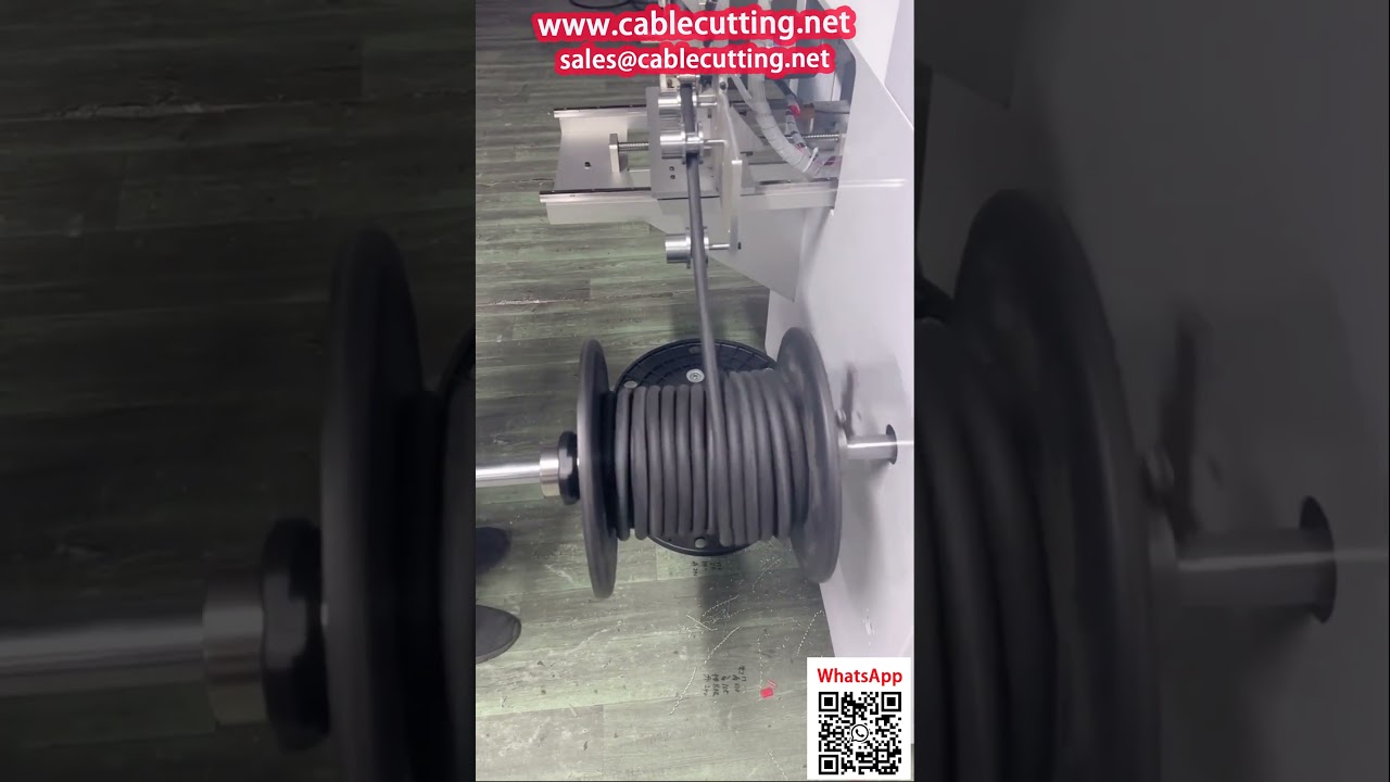 Coiling and Counting Machine for Plastic Spool, 16mm Cable Diameter