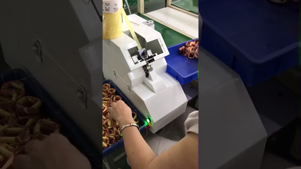 Wire Coil Taping Machine WPM-75 | Automated Coil Wrapping