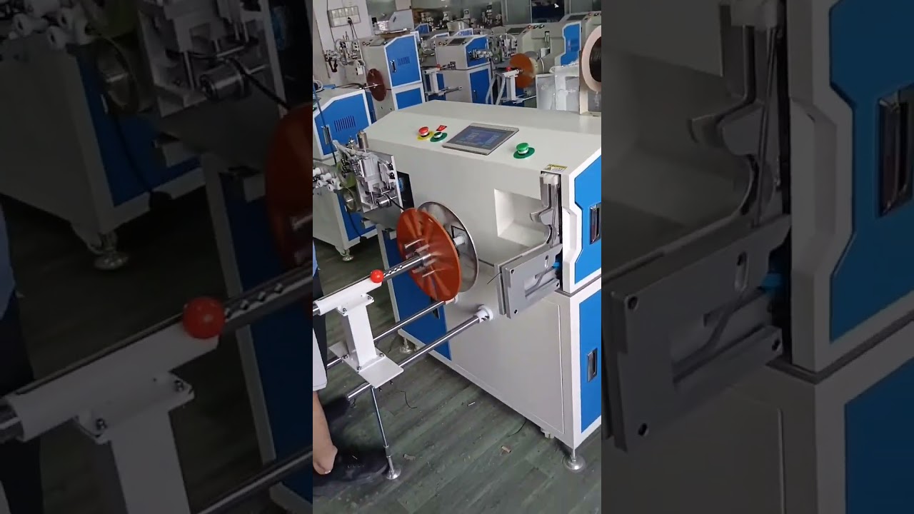 Automatic Sorting Tube Winding, Cutting & Coiling All-in-One Machine with Precise Metering