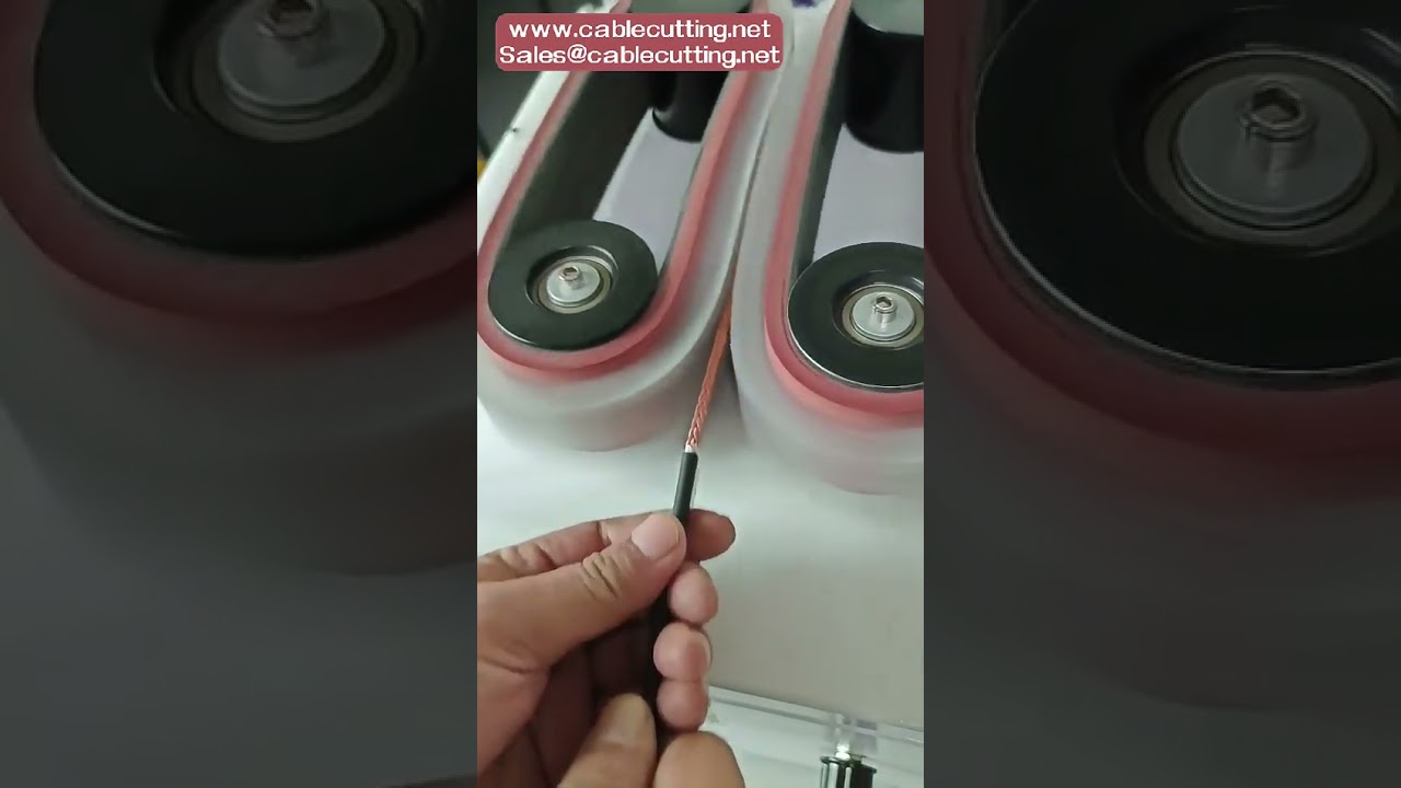 Shielded Cable Stripping Machine | Shielding Wire Brush Machine for Automation