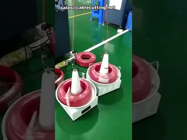 Rotary Wire Spool Feeder,Wire Reels Feeder,Wire Spool Handling Tray mp4