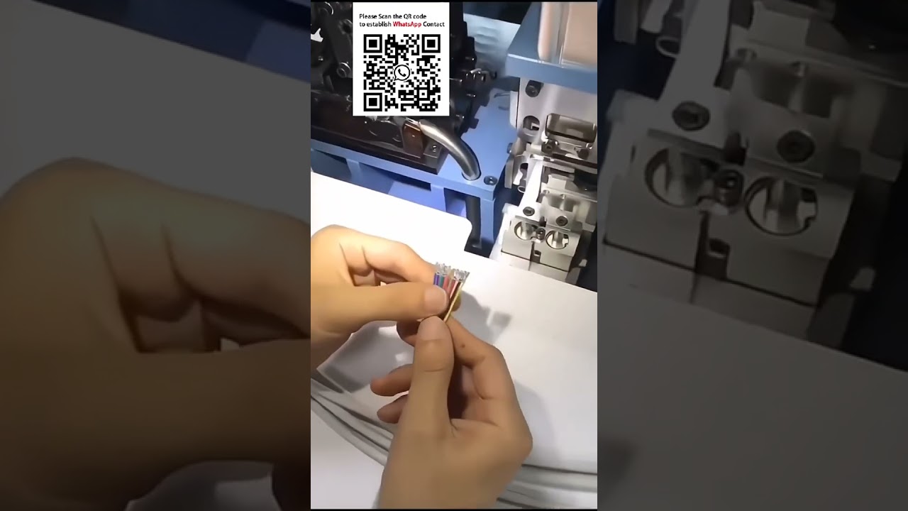 High Volume Multi Core Jacketed Cable Stripping & Crimping Machine #Mass Production Essential