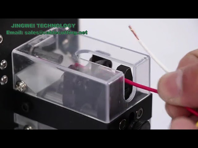 Semi-Automatic Induction Pure Electric Wire Stripping and Cutting Machine