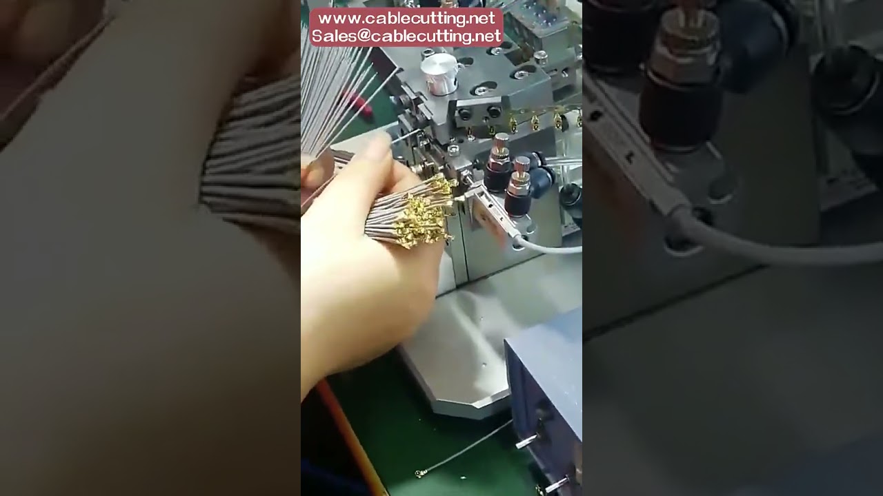 Ipex Terminal Crimping Machine For Coaxial RF CableIpex Connector